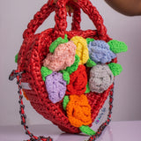 ‘Ife-bouquet’ Red garden bag