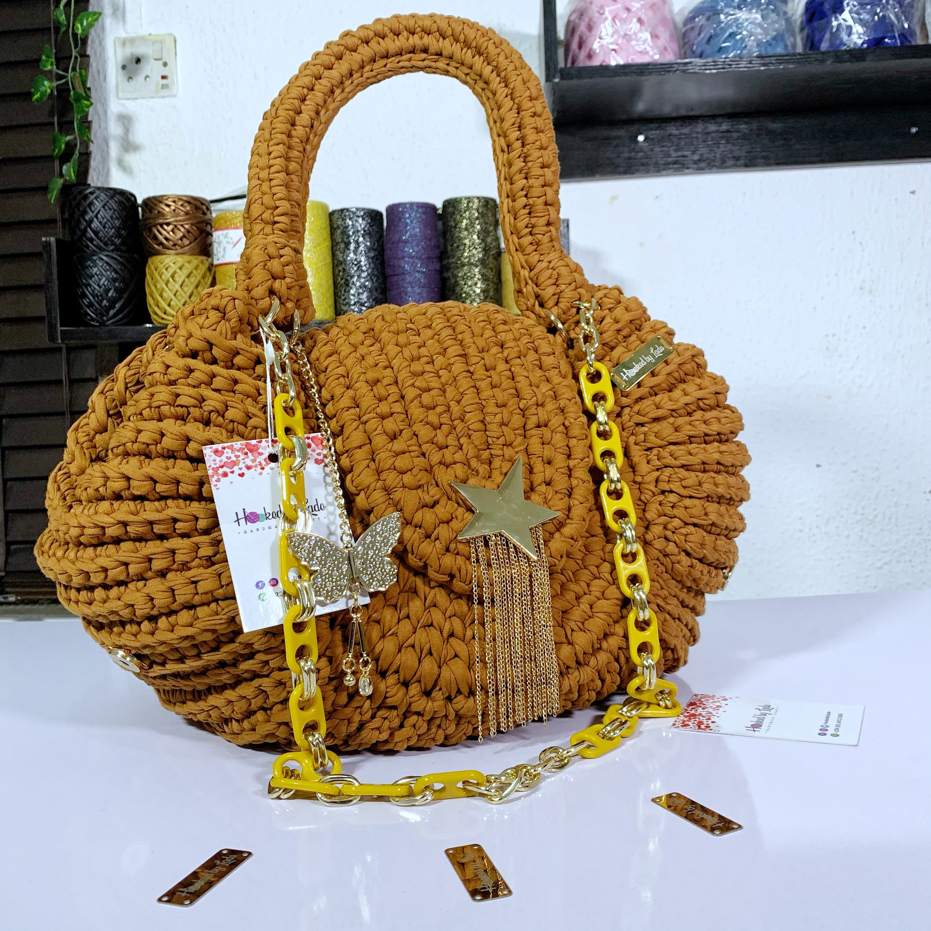 Large Crochet Bag | Handmade Crochet Bag | Hooked by Lade