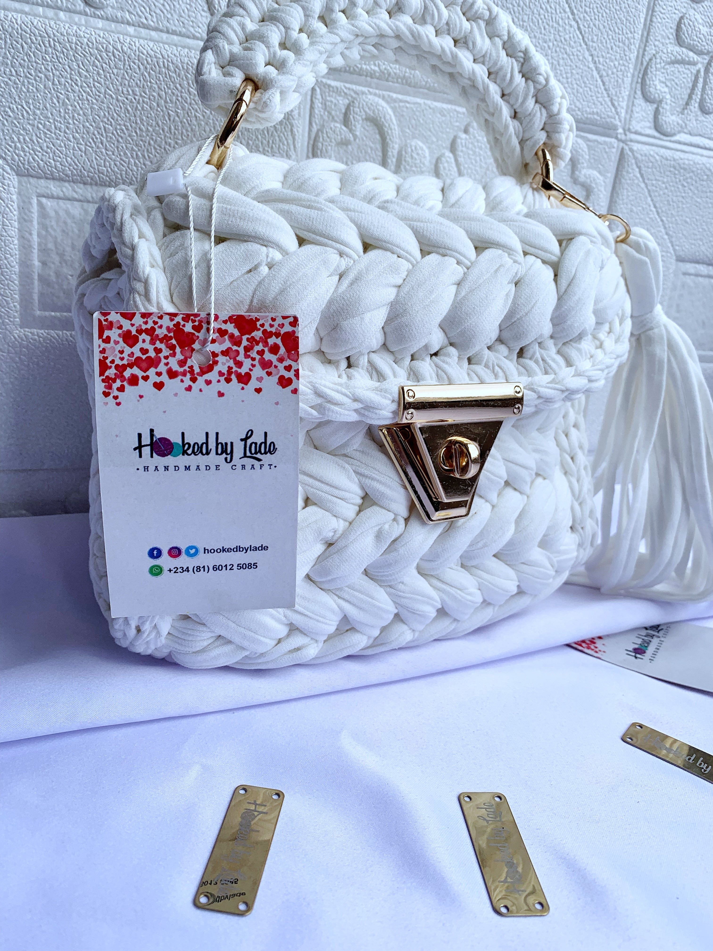 Clutch Crochet Bag | Comfort Crochet Bag | Hooked by Lade