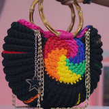 ‘Fola’ Extra in Black and rainbow variant