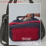 ‘Posi’ Tote crochet bag