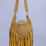 'Chauntel' boho bag in Gold