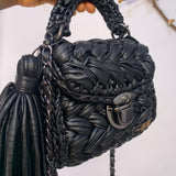 'Comfort' Matte Black (Leather/Midi size)