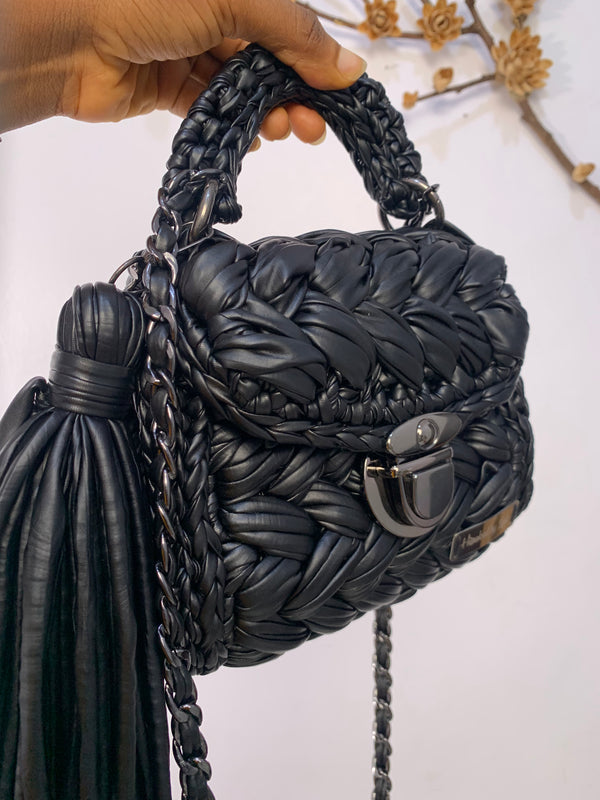 'Comfort' Matte Black (Leather/Midi size)