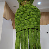 Basket and Fringe set (Made on demand)
