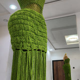Basket and Fringe set (Made on demand)