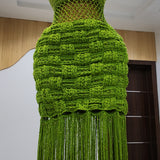 Basket and Fringe set (Made on demand)