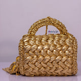 'Comfort' Golden Crochet Bag