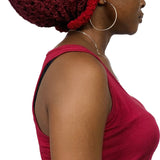 'Gèlè' Bunny Crochet Durag in Wine