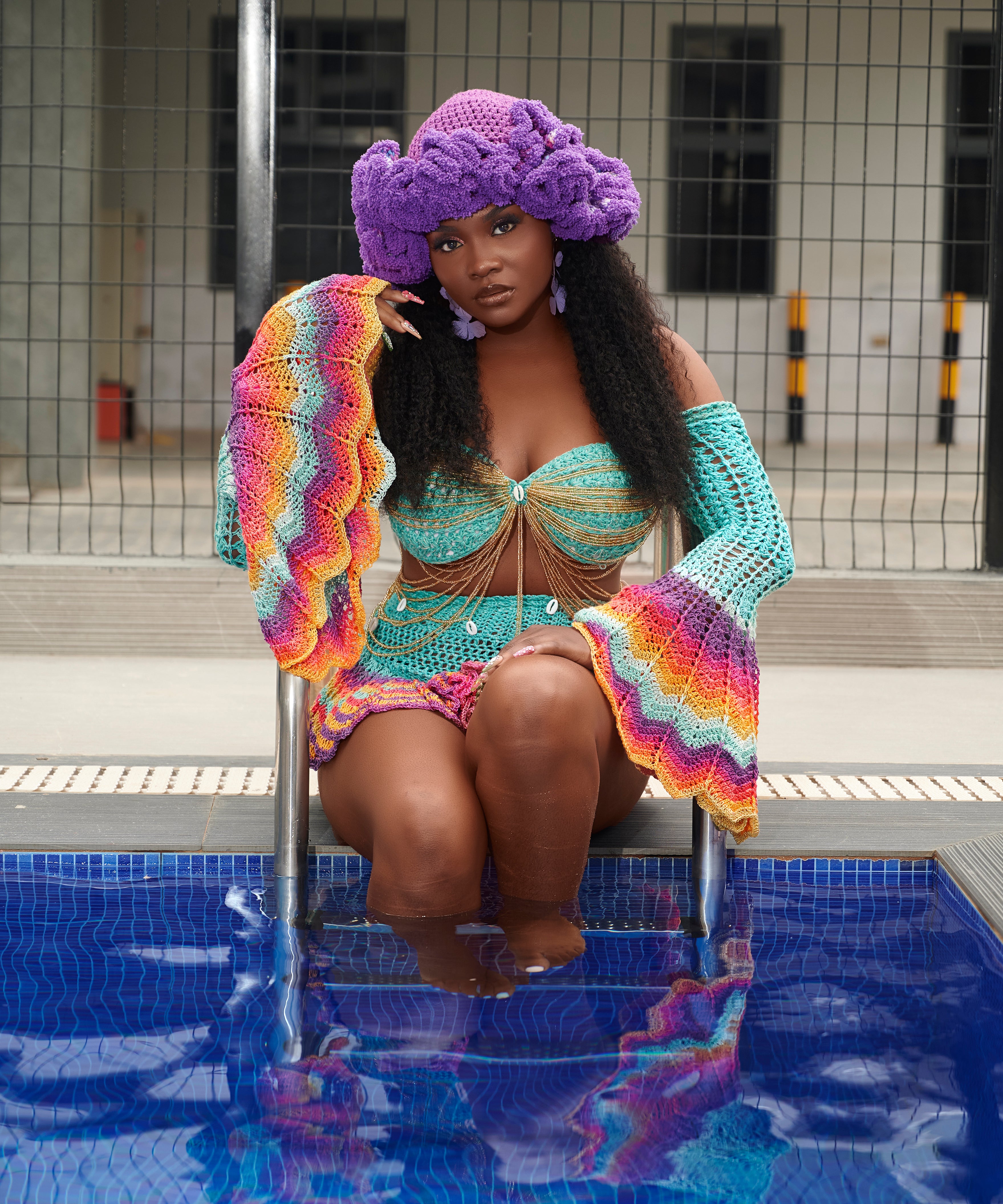 custom crochet dress Custom Crochet Halter Dress
