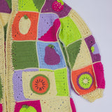 Oversized ‘Fruity Cardi’