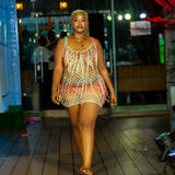 Meshy-fringe mini