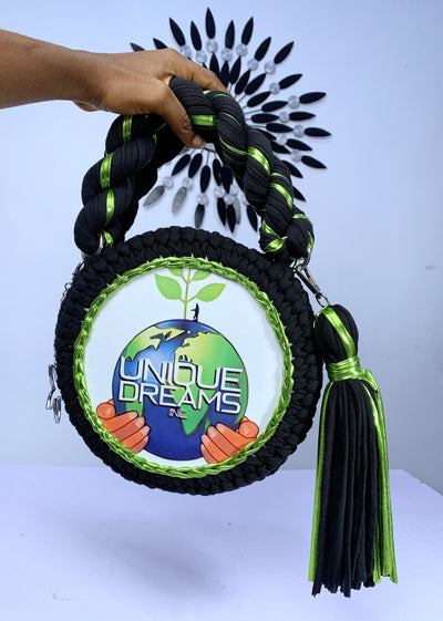 "Gabby" Custom Image Crochet Bag