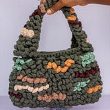 ‘Lizzy’ Crochet bag - Camouflage