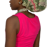 'Gèlè' Crochet Durag in Army Green hues