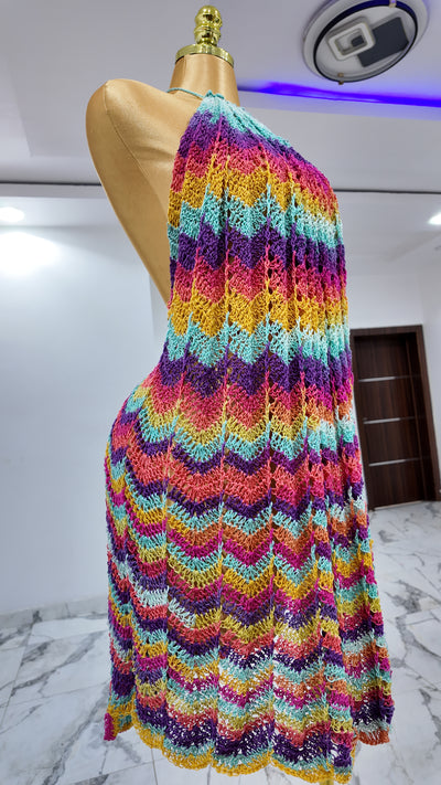 VJ boubou: Vibrant lilies