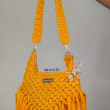 'Chauntel' boho bag in Butterscotch