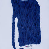 'Gèlè' Crochet Durag in Navy Blue