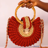 "Fola" custom autumn bag (bamboo handle)