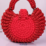 "Fola" Unspiked bag in Pepper Red 🌶️