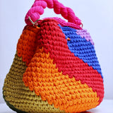 ‘Nana’ rainbow bucket bag II (covered version)