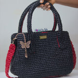 ‘Posi’ Tote crochet bag