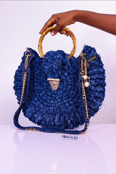 ‘Fola’ Extra Denim Jean bag