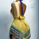‘Damilola’ set - Sleeveless alter top + Skort only