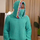 'Ember' Cardigan (Detachable hoodie + cardigan)