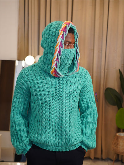 'Ember' Cardigan (Detachable hoodie + cardigan)