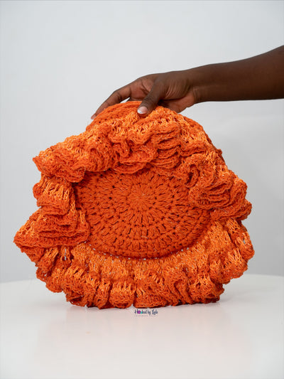 Abèbè Ruffle bloom (Orange themed)