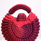 Custom mix "Fola" Spikes bag in Red swirl