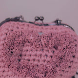 ‘Lade’ Heart outlined clutch
