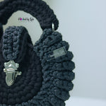 Round Crochet Bag | Stunning Crochet Bag | Hooked by Lade