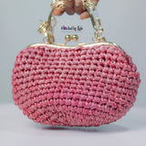 ‘Lade’ RED HEART Custom Party clutch