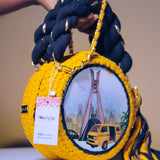 LAGOS Crochet board bag: Dánfó edition
