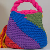 ‘Nana’ rainbow bucket bag (covered version)