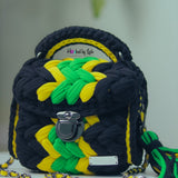 Jamaican flag themed ‘Comfort’ Crochet bag