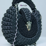 Round Crochet Bag | Stunning Crochet Bag | Hooked by Lade