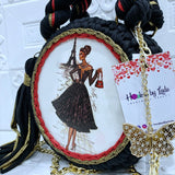 Black Crochet Bag | Stylish Crochet Bag | Hooked by Lade