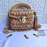 Clutch Crochet Bag | Comfort Crochet Bag | Hooked by Lade