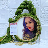 Custom Crochet Bag | Crochet Bag with Image | Hooked by Lade
