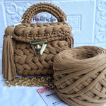 Clutch Crochet Bag | Comfort Crochet Bag | Hooked by Lade