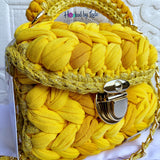 Comfort Crochet bag  - Sunlight mix