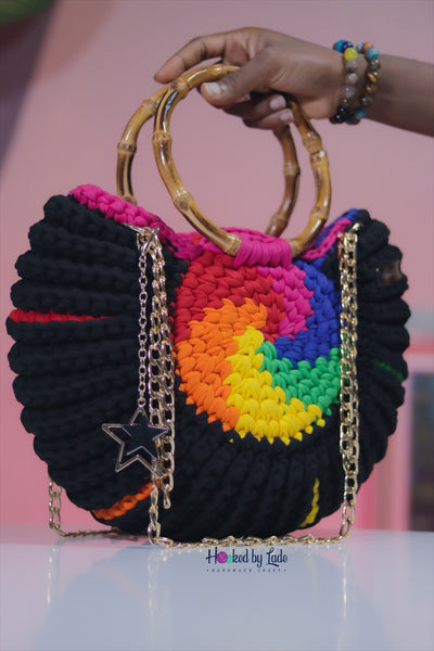 ‘Fola’ Extra in Black and rainbow variant